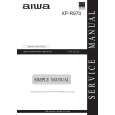 AIWA XPR970AEZAK Manual de Servicio