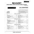 SHARP DXZ2000H Instrukcja Serwisowa