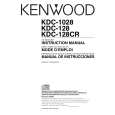 KENWOOD KDC128CR Owners Manual