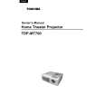 TOSHIBA TDP-MT700 Owners Manual