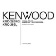 KENWOOD KRC-265L Manual de Usuario