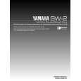 YAMAHA SW-2 Instrukcja Obsługi