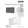 SANYO PDP42WV1 Service Manual
