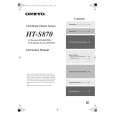 ONKYO HTP-820 Owners Manual