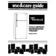 WHIRLPOOL ET12PCXMWR0 Manual de Usuario