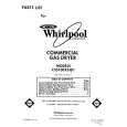 WHIRLPOOL CS5100XSW1 Parts Catalog