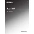 YAMAHA RX-V459 Manual de Usuario