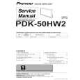 PIONEER PDK-50HW2/UCYVLDP Instrukcja Serwisowa
