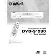 YAMAHA DVD-S1200 (Europe) Owners Manual
