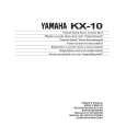 YAMAHA KX-10 Owners Manual
