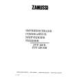 ZANUSSI ZVF120R Owners Manual