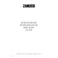 ZANUSSI ZI1243 Owners Manual