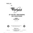 WHIRLPOOL RF365BXVW0 Parts Catalog