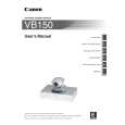 CANON VB150 Instrukcja Obsługi