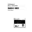 ROLAND SBX-80 Owners Manual