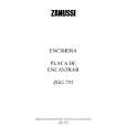 ZANUSSI ZGG755ALU Owners Manual