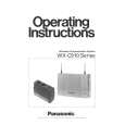 PANASONIC WXC910 Owners Manual