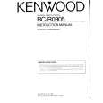 KENWOOD RCR0905 Owners Manual