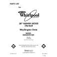 WHIRLPOOL RH2030WXS0 Parts Catalog