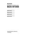 SONY BDKP-N1001 Service Manual