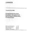 ZANKER THKE5000 Owners Manual