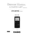 CASIO ZX-936A Instrukcja Serwisowa