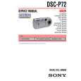 SONY DSCP72 Service Manual