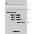 PIONEER DEH-1430R/XM/EW Owners Manual