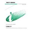 TRICITY BENDIX CSiE317B (Strata) Manual de Usuario