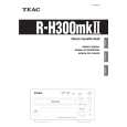 TEAC RH300MK2 Owners Manual