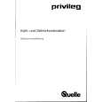 PRIVILEG 031.501-0 Owners Manual