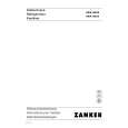 ZANKER ZKK8009 (PRIVILEG) Owners Manual