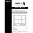 ROLAND SPD-S Owners Manual