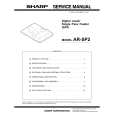 SHARP AR-SP2 Manual de Servicio