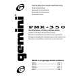 GEMINI PMX-350 Owners Manual