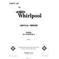 WHIRLPOOL EV15HKXKW0 Catálogo de piezas
