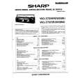 SHARP WQ272HBK Service Manual