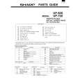 SHARP UP-600 Parts Catalog