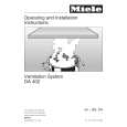 MIELE DA402 Instrukcja Obsługi