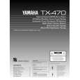 YAMAHA TX-470 Owners Manual