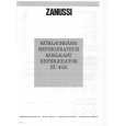 ZANUSSI ZU4155 Owners Manual