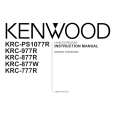 KENWOOD KRC-PS1077R Manual de Usuario