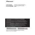PIONEER CP-81B-K/SXTW/E5 Manual de Usuario