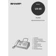 SHARP UX68 Instrukcja Obsługi