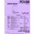 SONY PCV-200 Service Manual