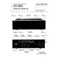 KENWOOD KA892 Service Manual