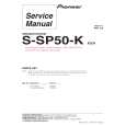 PIONEER S-SP50-K/XTW/EU5 Manual de Servicio