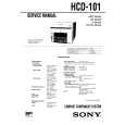 SONY HCD-101 Service Manual