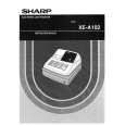 SHARP XE-A102 Owners Manual