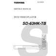 TOSHIBA SD-63HK-TB Instrukcja Serwisowa